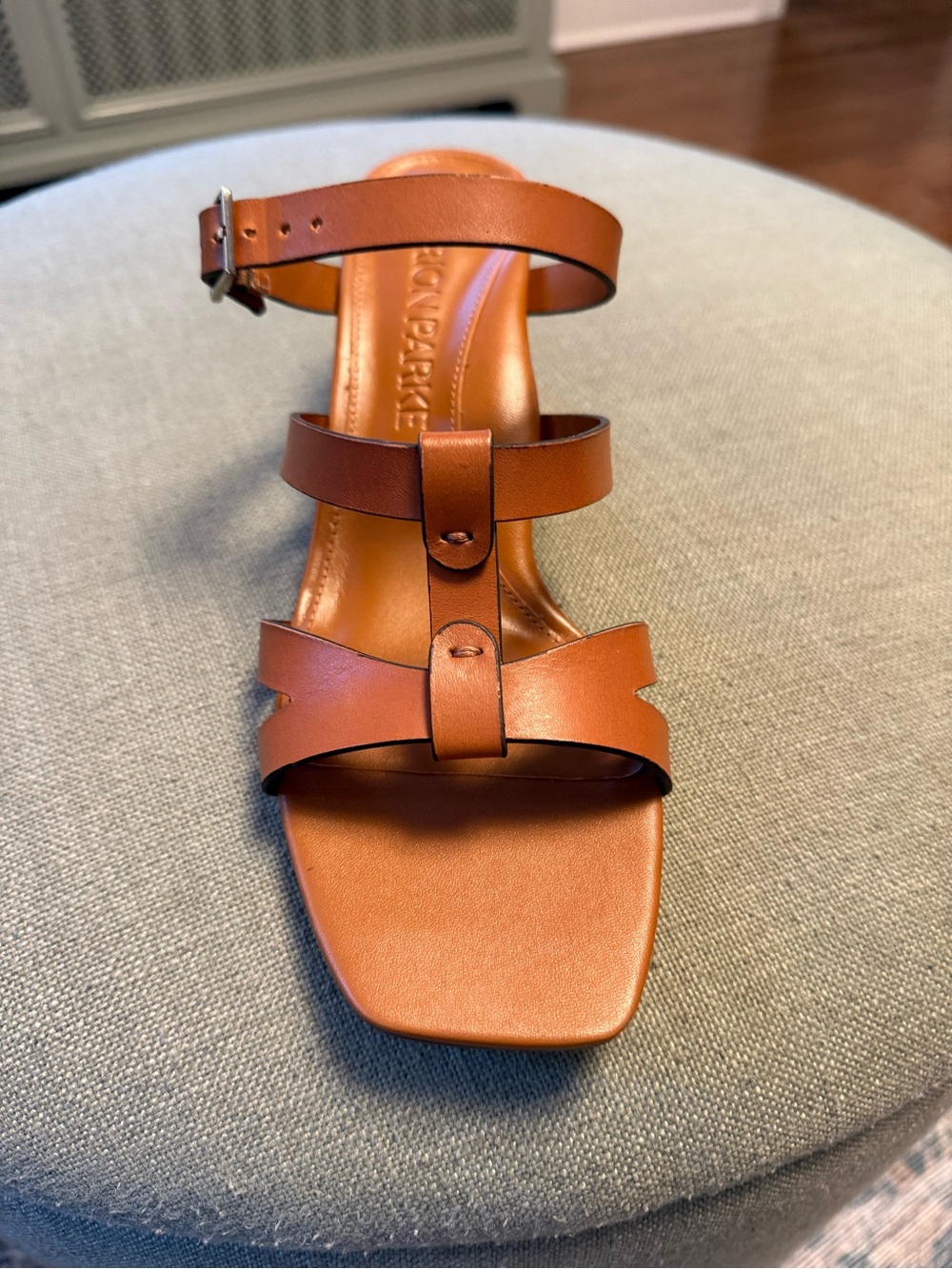 Marion Parke Charlie Block Heel | Chestnut